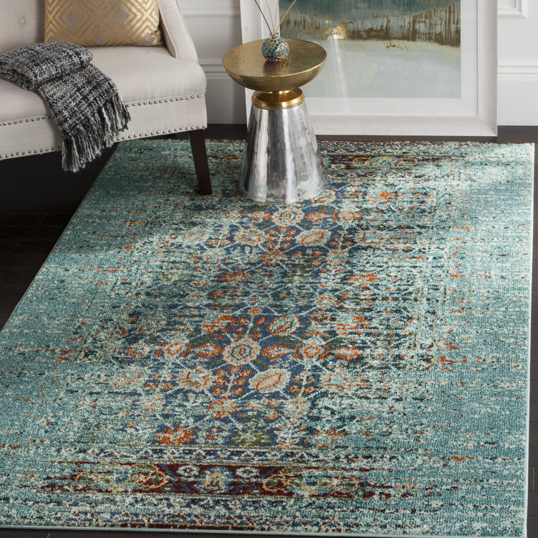 Analia Paisley Area Rug