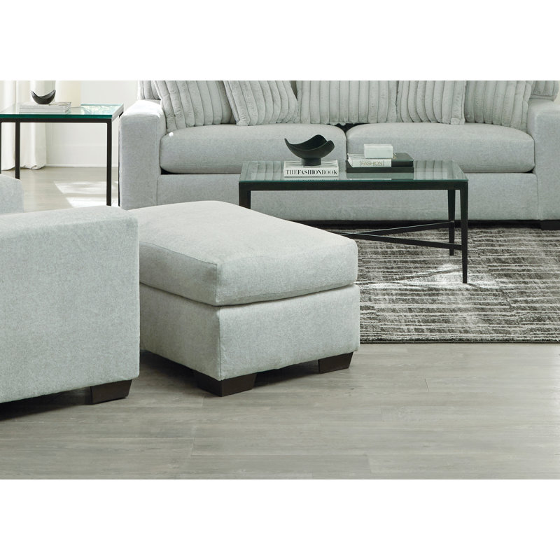 Repose-pieds rectangulaire large 36,5 po Grady