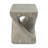 Wood-Like Texture MGO Twist Shape Side Table-579227083