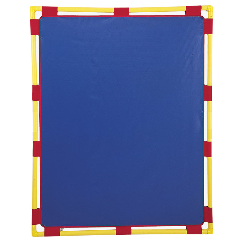 Cloison 1 classe Furniture, Bleu, Jaune
