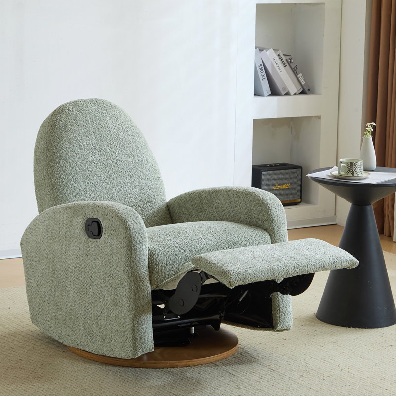 Fauteuil inclinable et pivotant 360 °, Vert clair