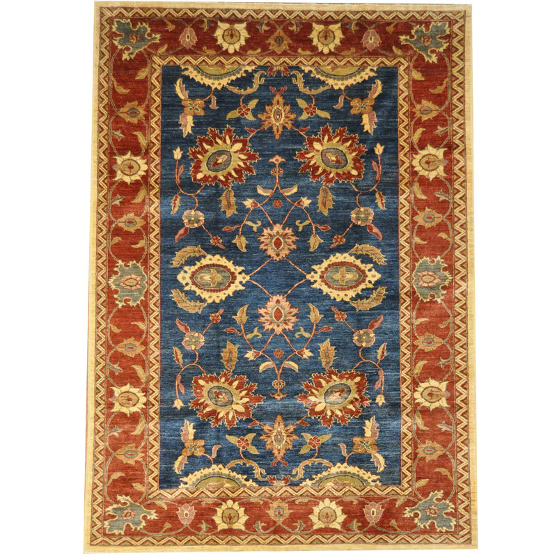 Tapis en laine noué à la main Oushak