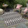 Charcoal Traliccio Indoor/Outdoor Trellis Rug
