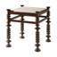 James Marble End Table