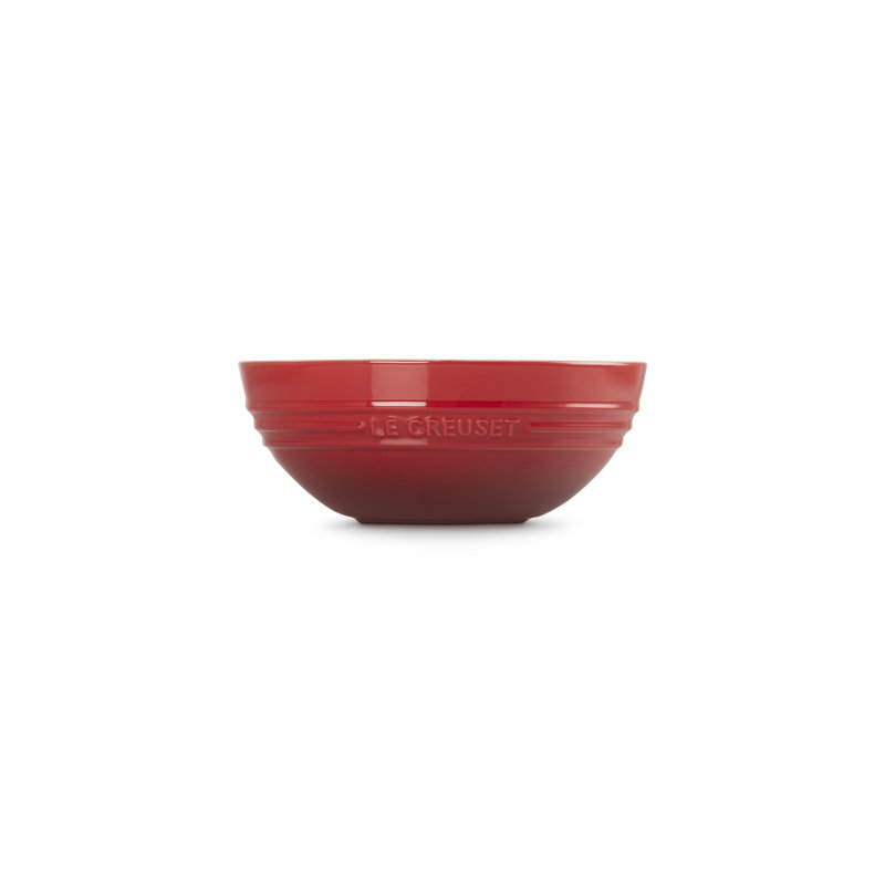 Le Creuset Multi 99.2 Oz. Serving Bowl, 6" H x 10.5" W x 10.5" D, Cerise