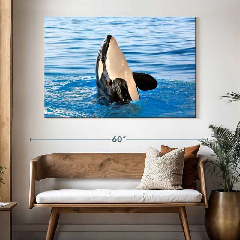 Brampt Orca Sighting, 34" H x 51" W