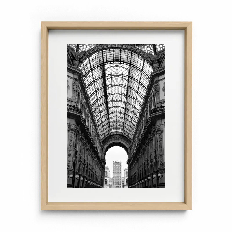 Martini Bianco Print by Joseph Regan, 36" H x 26" W x 0.75" D, Natural