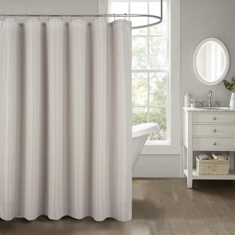 Rideau de douche Jakwon, Taupe