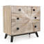 Casavant Solid Wood 80 cm W Chest of 4 Drawers