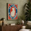 Le Chat Amour Art Deco - Wrapped Canvas-1189807464-1189807472