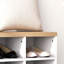 Ensemble de portemanteaux et bancs à chaussures polyvalents pour vestibules et vestibules organisés
