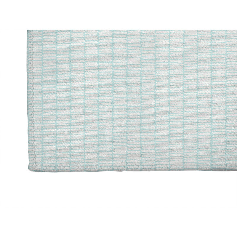 Ricky Row Activity Mat, Light Blue/Blue, Rectangle 4' x 6'