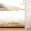 Abriel Solid Color Handmade Wool Area Rug in Ivory-798051869