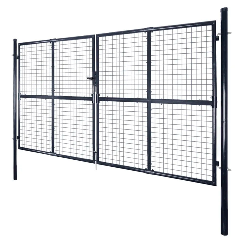 Ruhland 306 cm W Gate Fencing, 150 cm H x 289cm W