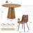 Nerita Circular 45'' L x 45'' W Dining Set-103087894