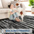 Abstract Machine Washable Area Rug 5x7 Ultra-Soft Contemporary Throw Rug Foldable Thin Accent Carpet Non Slip Indoor Floor Cover-1555958028