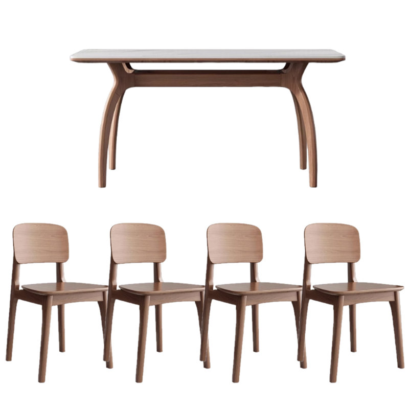Table de salle à manger Modern, H 29,92 po x L 55,11 po x l 31,49 po