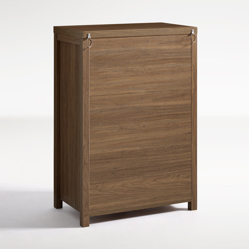 67cm W 5 - Drawer Chest of Drawers, Special Walnut