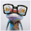«Hipster Froggy», peinture sur toile tendue