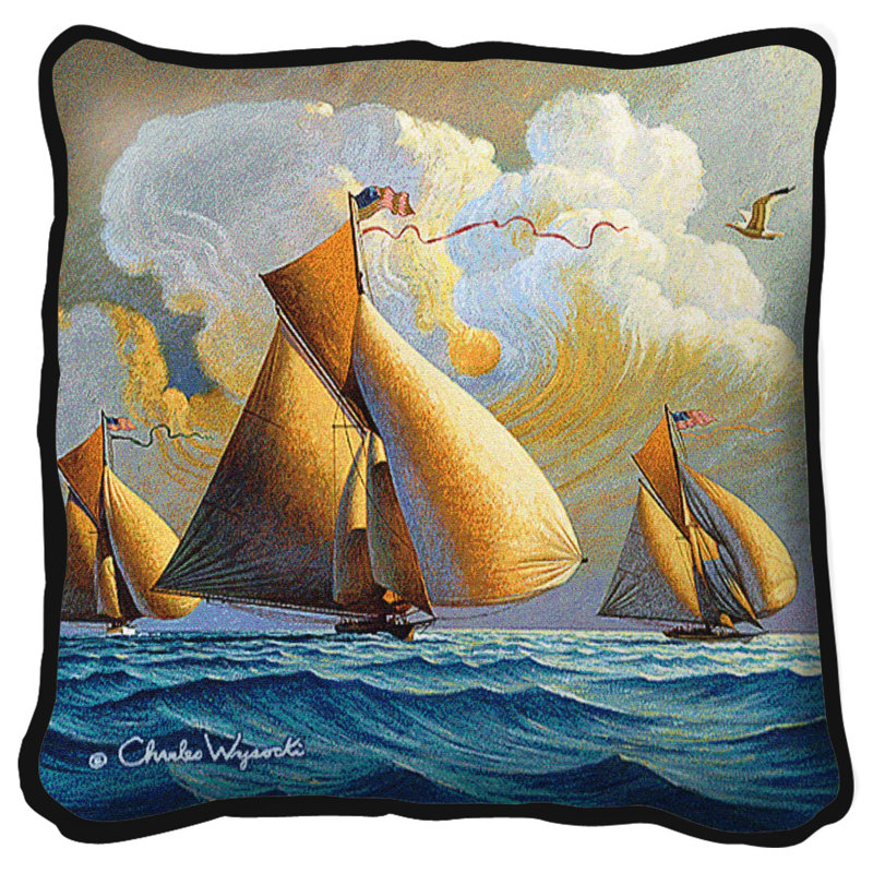 Coussin décoratif en coton The Searam