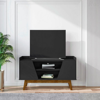 Meuble télé, noir