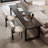 Black Rectangular Solid Wood writing desk-118233007