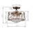 Hershberger Semi Flush Mount-116791930