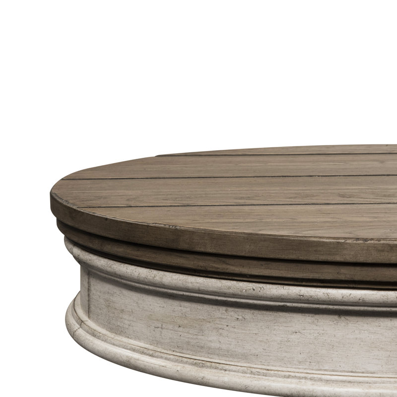 Haylee Round Pedestal End Table