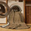Tapis brun uni lavable à la machine-1064855462