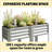 Outdoor Elevated Planter Box,Raised Garden Bed-1767839817