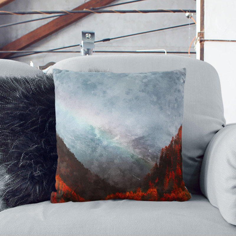 Square Cushion, 40cm H x 40cm W x 15cm D, Stone