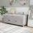 Storage Bench With 3 Shutter-Shaped Doors, Shoe Bench With Removable Cushion And Hidden Storage Space-114198378