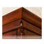 Buffet de rangement tout-en-un américain de style américain entièrement en bois massif.
