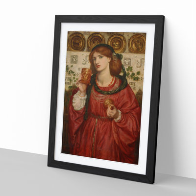The Loving Cup by Dante Gabriel Rossetti - Picture Frame Painting
