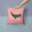 Coussin décoratif extérieur carré à contrôle de poulet éclectique-48710543-23813387