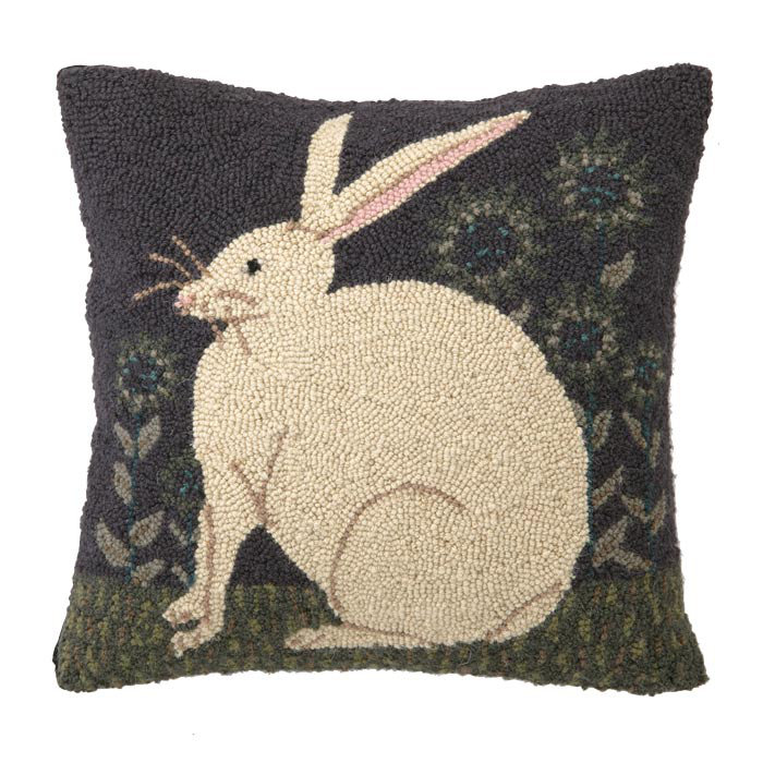 Wool Reversible Throw Pillow
