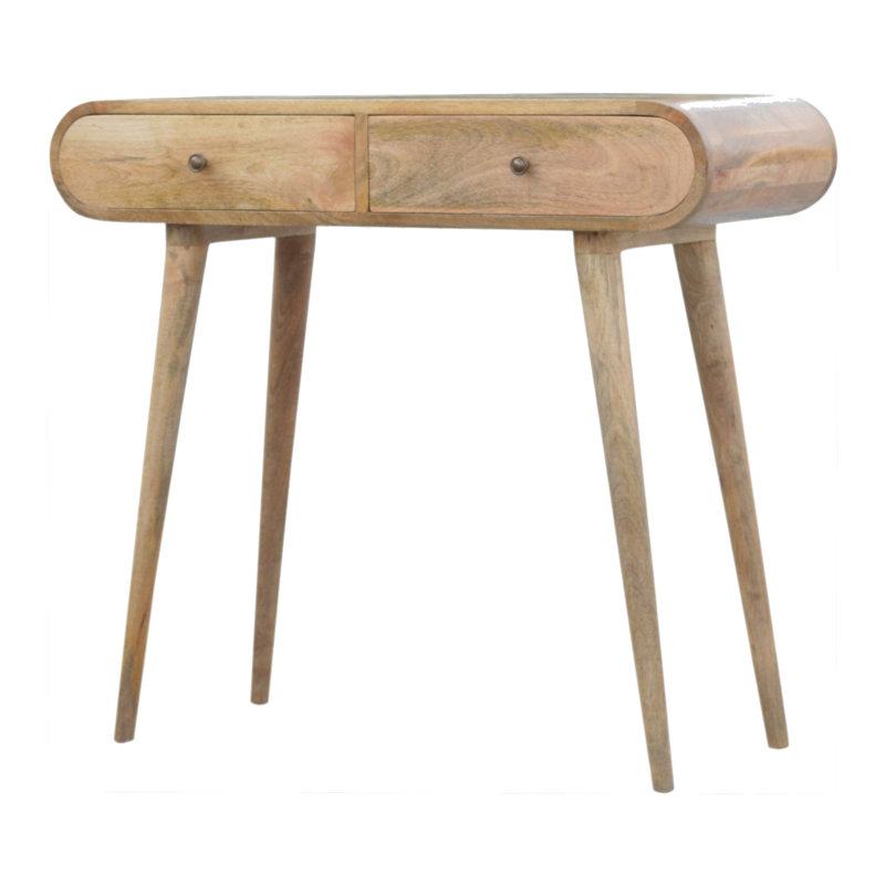 Cheenue 35.43'' Solid Wood Console Table