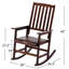 Chaise berçante en acacia d'intérieur-1367577815