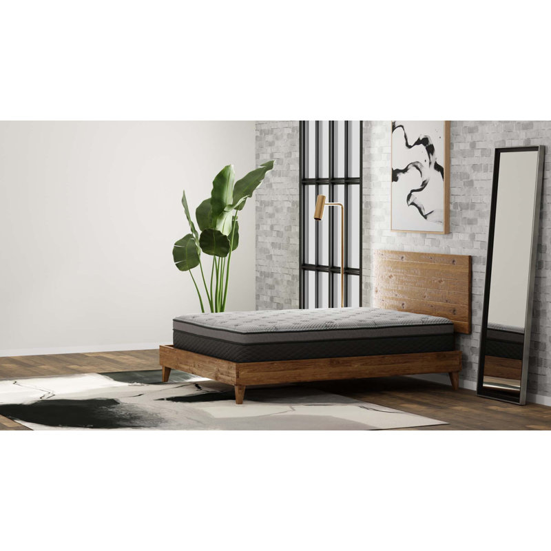 Matelas à ressorts ensachés 12 po Cs Hybrid, Très grand lit