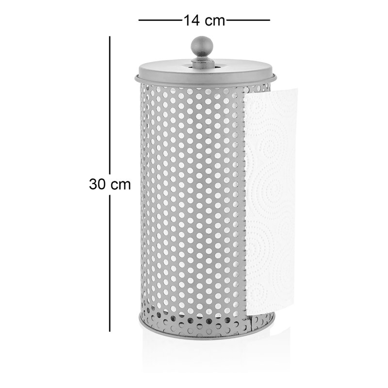 Metal Paper Towel Holder, Gold
