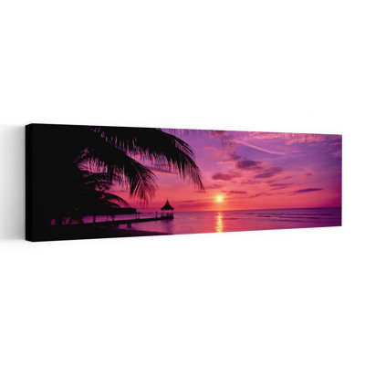 Coucher de soleil sur l'océan, Jamaïque