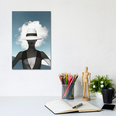 Beauty and the Cloud 1 Piece Wrapped Canvas Wall Art