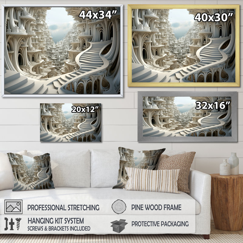 Dreamscape, Toile tendue, H 24 po x l 32 po x P 1 po