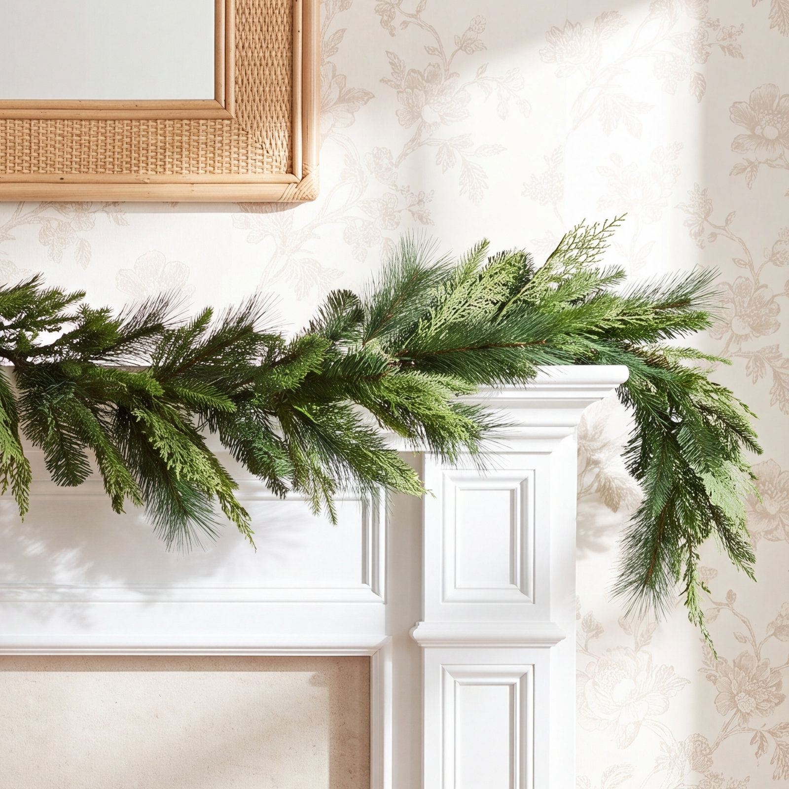 48" Pine No Holiday Garland