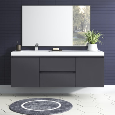 Ensemble de meuble-lavabo simple 60 po