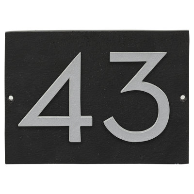 Plaque murale rectangulaire