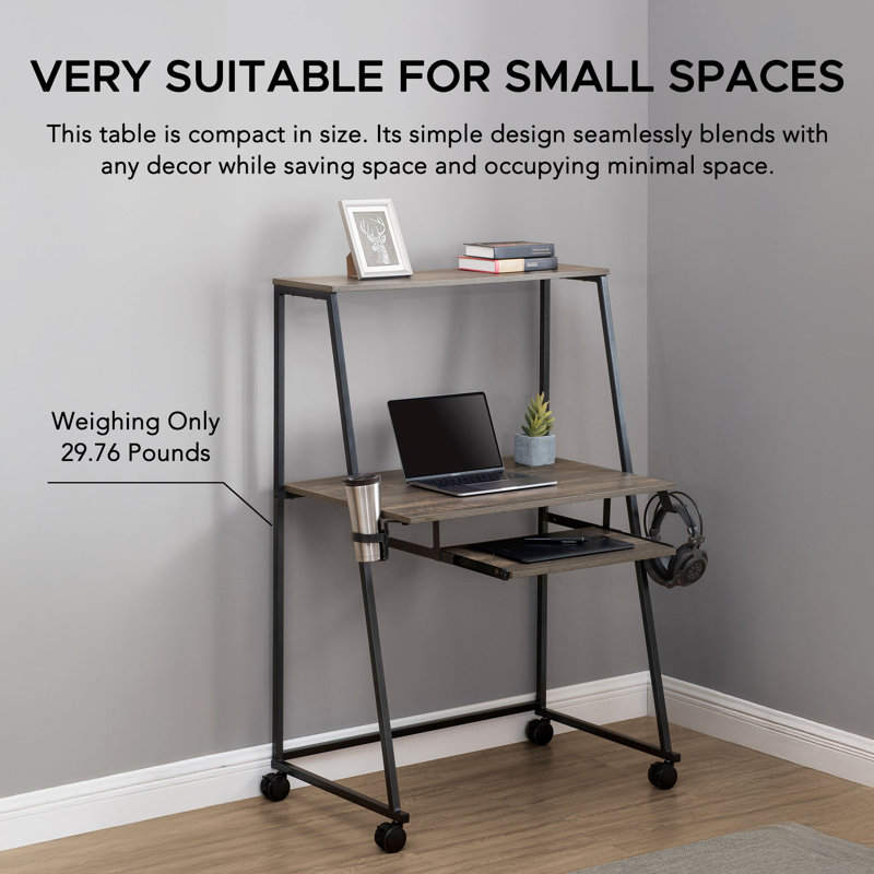Bureau inclinable pour ordinateur Sunjoy