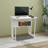 Foldable Computer Desk With Wheels-1674453551