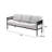 Maine 3-Person Wicker Outdoor Sofa-114317783