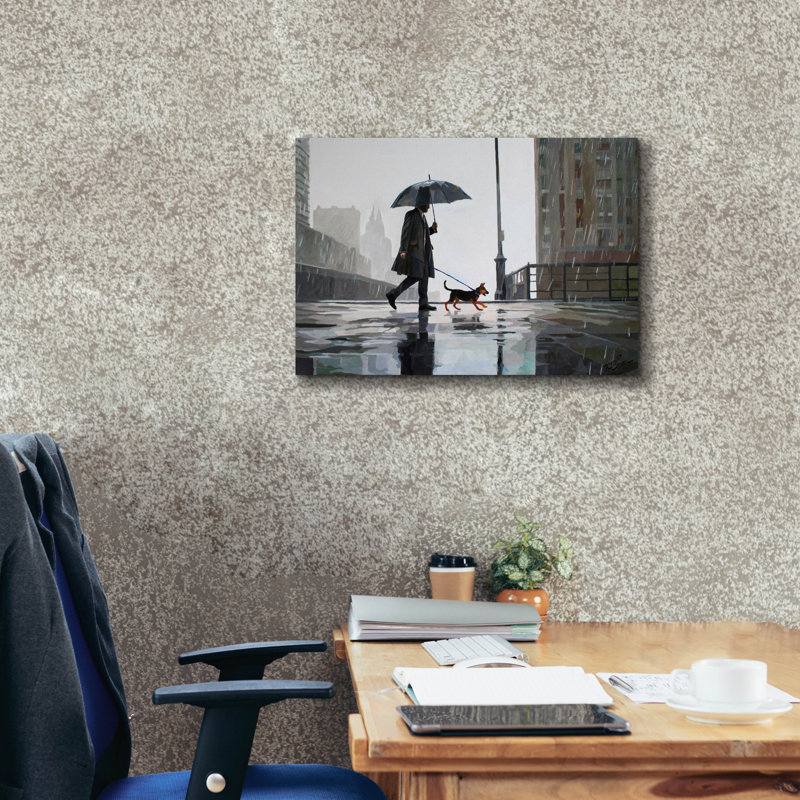  «Happy Hour» par Keith Thomson, art mural sur toile, 26 po x 18 po, H 18 po x l 26 po